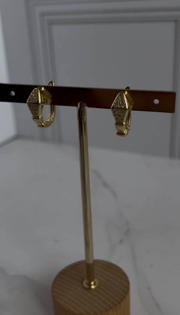 Boucles a clips serpent